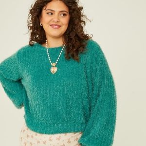 NWT CROPPED SWEATER